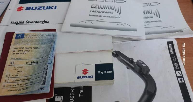 Suzuki SX4 cena 23999 przebieg: 143617, rok produkcji 2010 z Sierpc małe 254